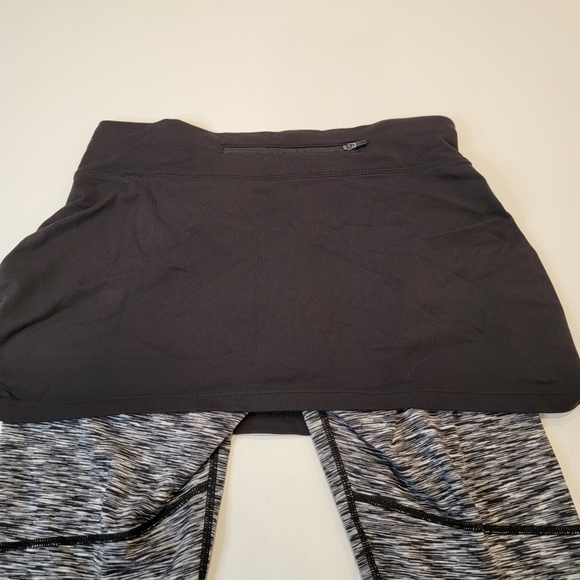 Athleta Space Dye Contender Skort Leggings Size Small Petite - Picture 10 of 14